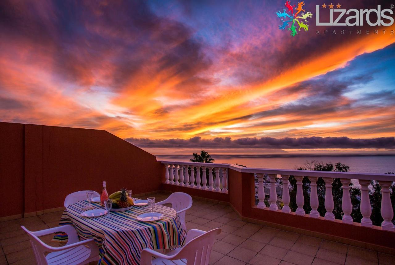 7Lizards - Ocean View Apartments Puerto de Santiago  Luaran gambar