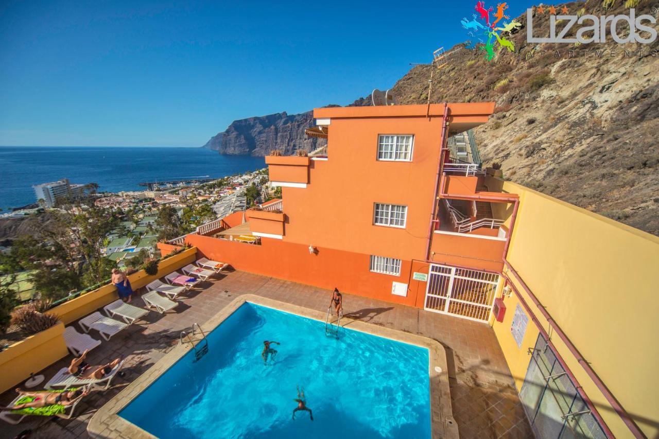 7Lizards - Ocean View Apartments Puerto de Santiago  Luaran gambar