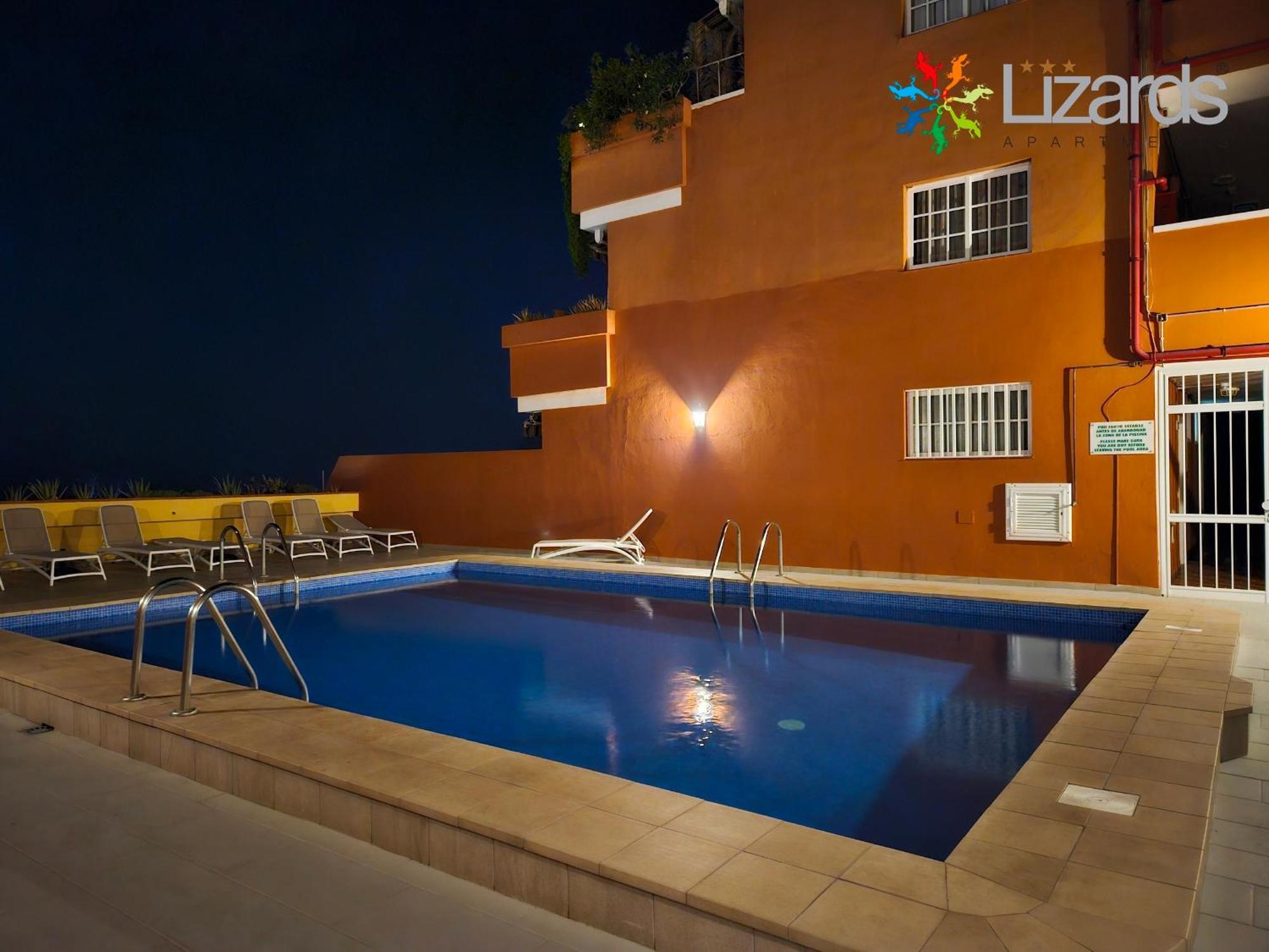 7Lizards - Ocean View Apartments Puerto de Santiago  Luaran gambar