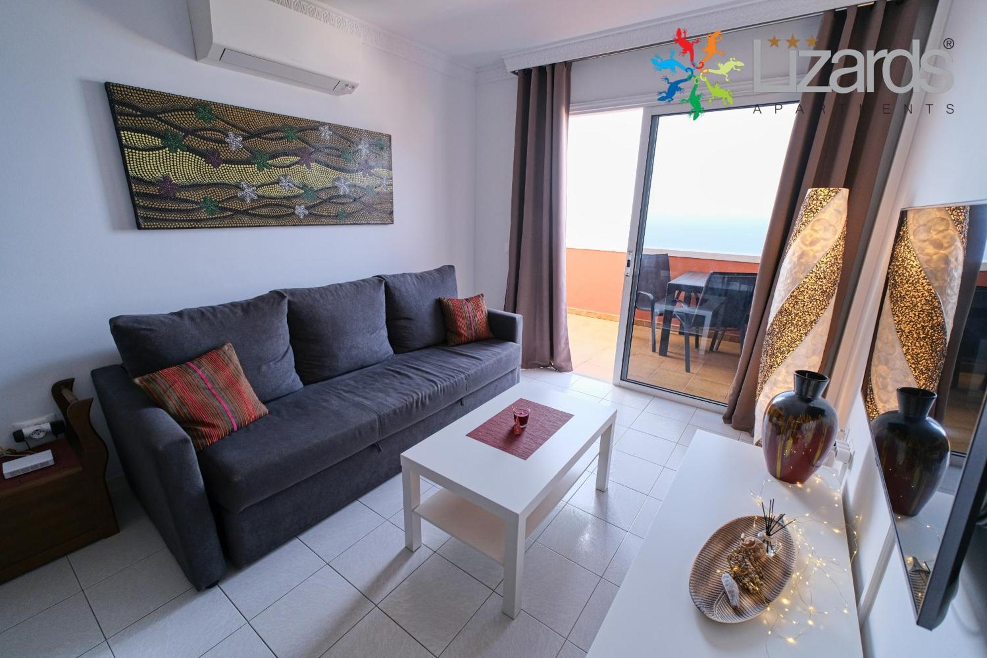 7Lizards - Ocean View Apartments Puerto de Santiago  Luaran gambar
