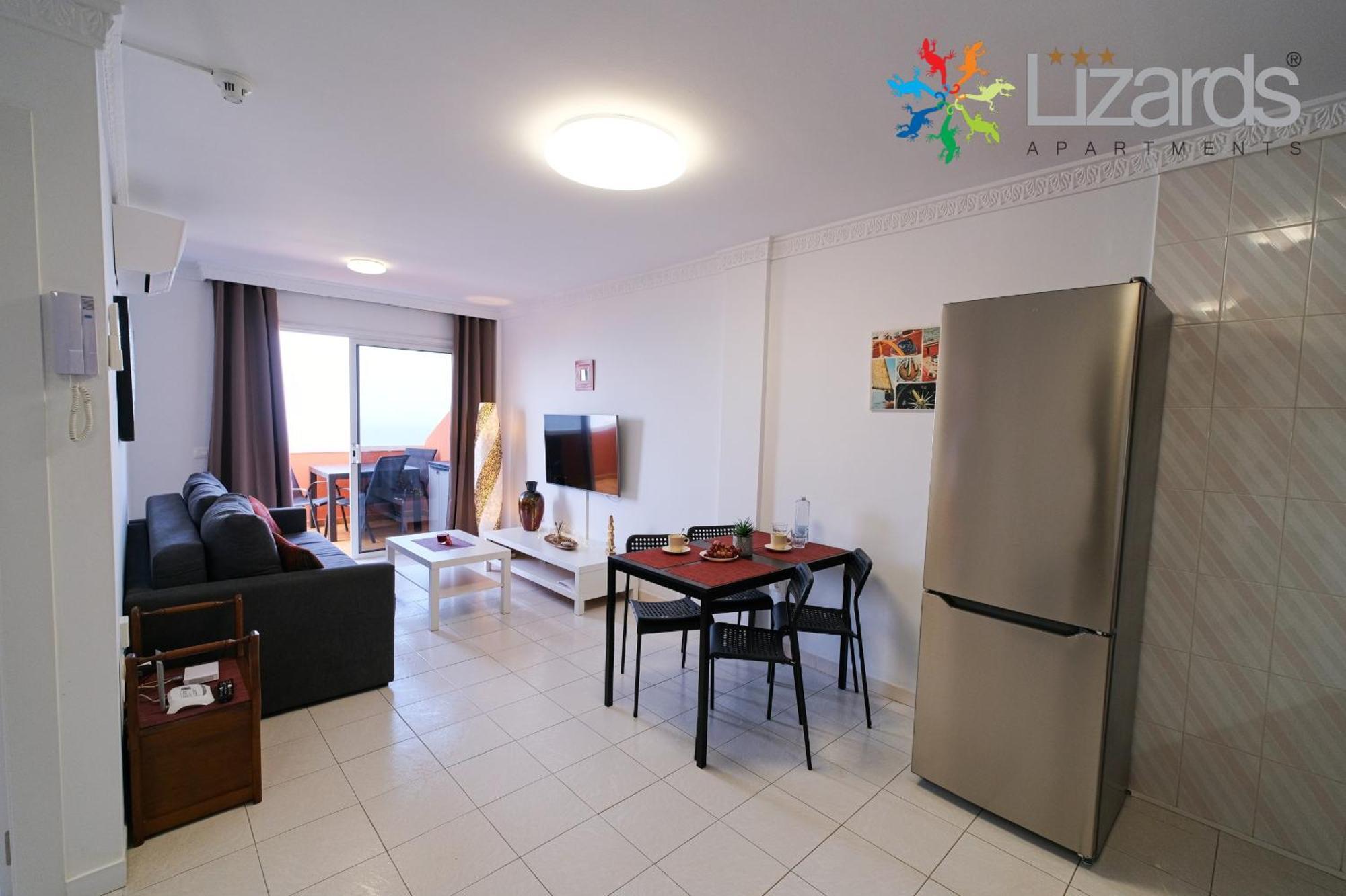 7Lizards - Ocean View Apartments Puerto de Santiago  Luaran gambar