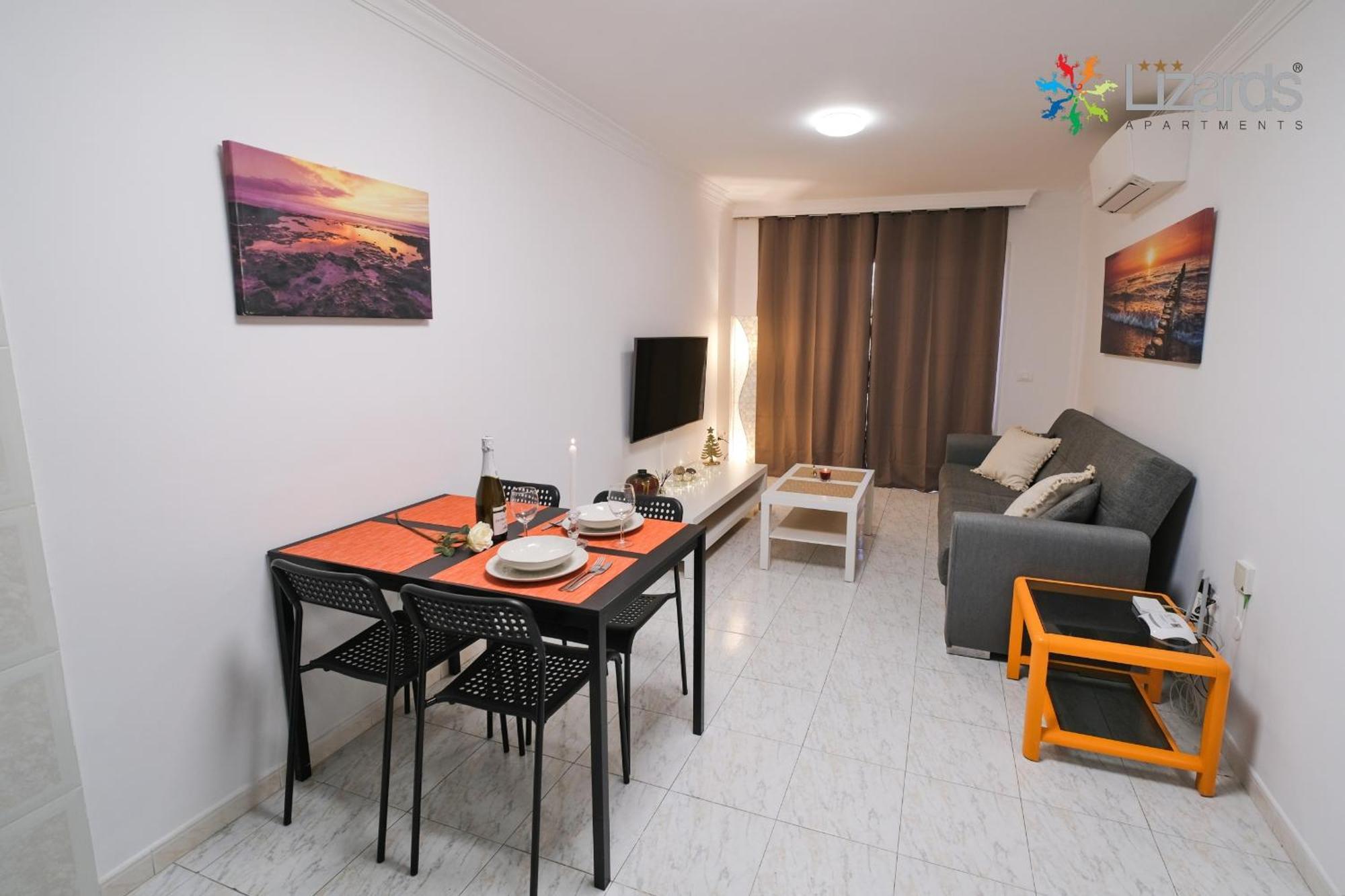 7Lizards - Ocean View Apartments Puerto de Santiago  Luaran gambar