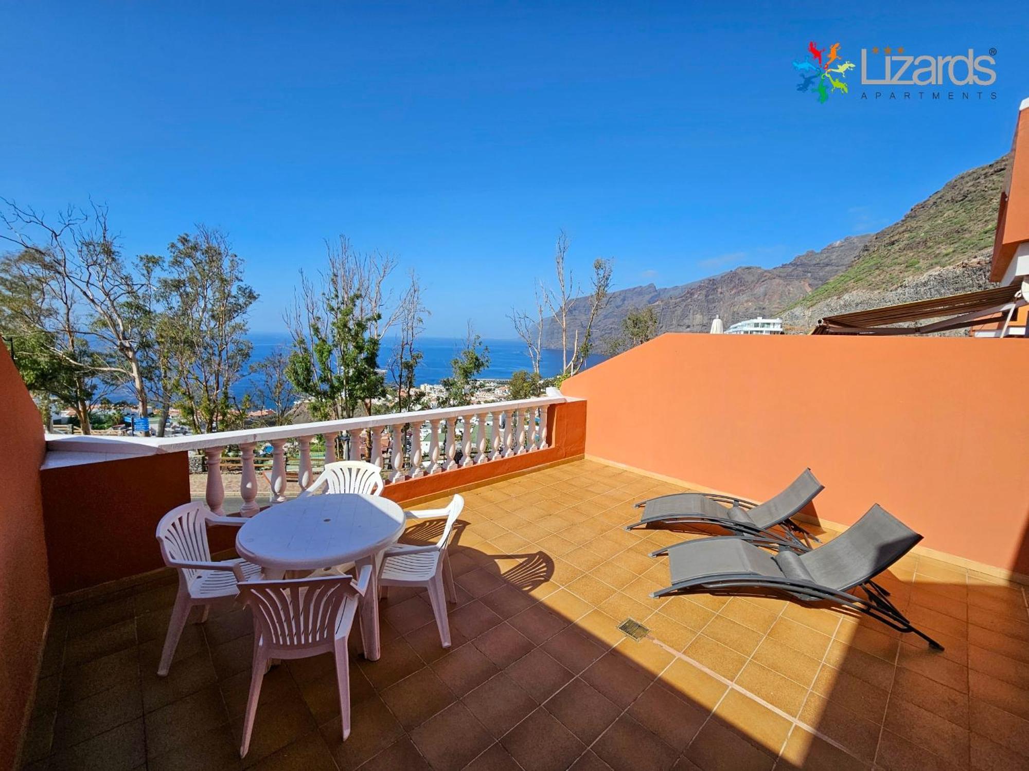 7Lizards - Ocean View Apartments Puerto de Santiago  Luaran gambar