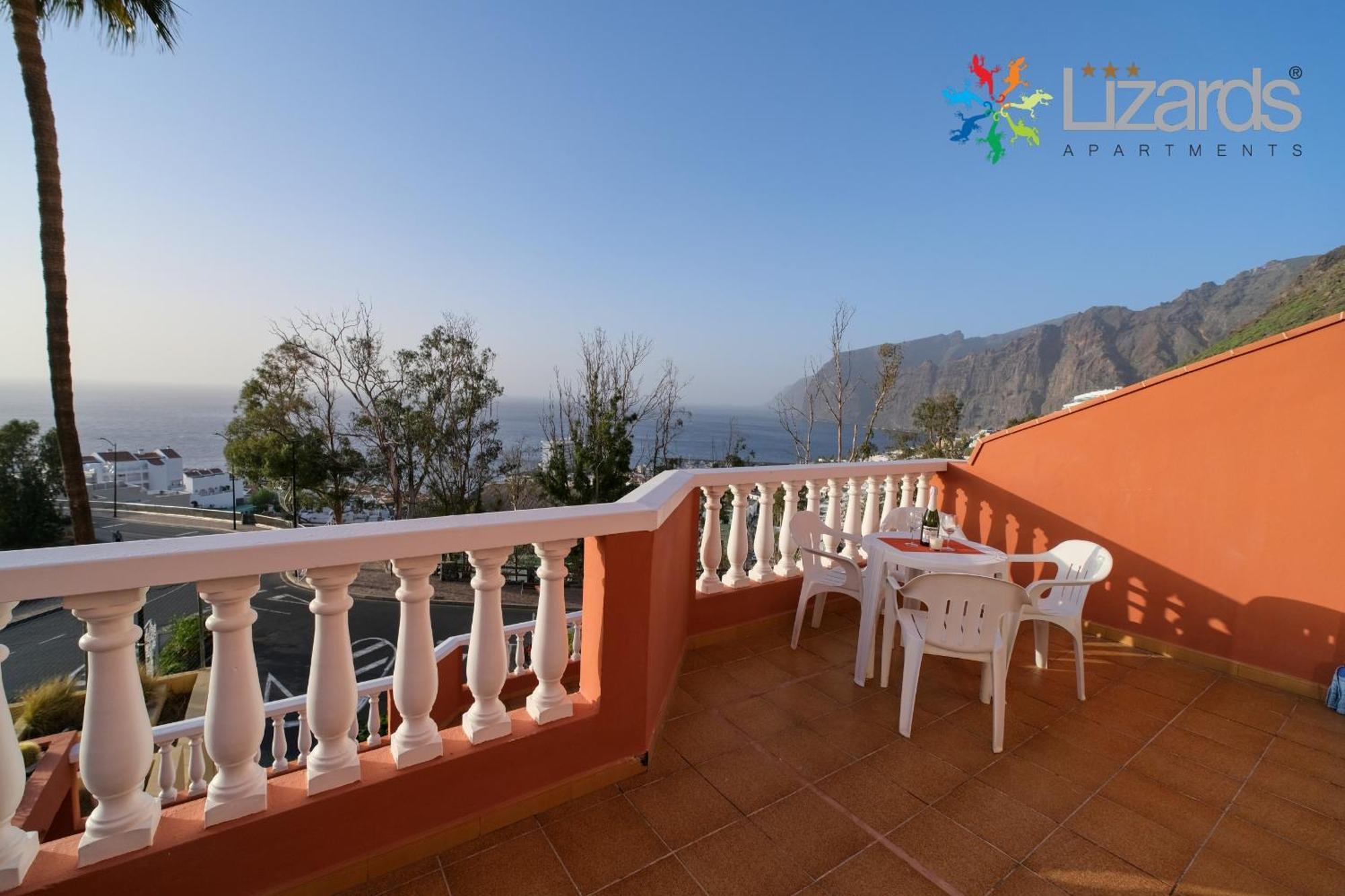 7Lizards - Ocean View Apartments Puerto de Santiago  Luaran gambar