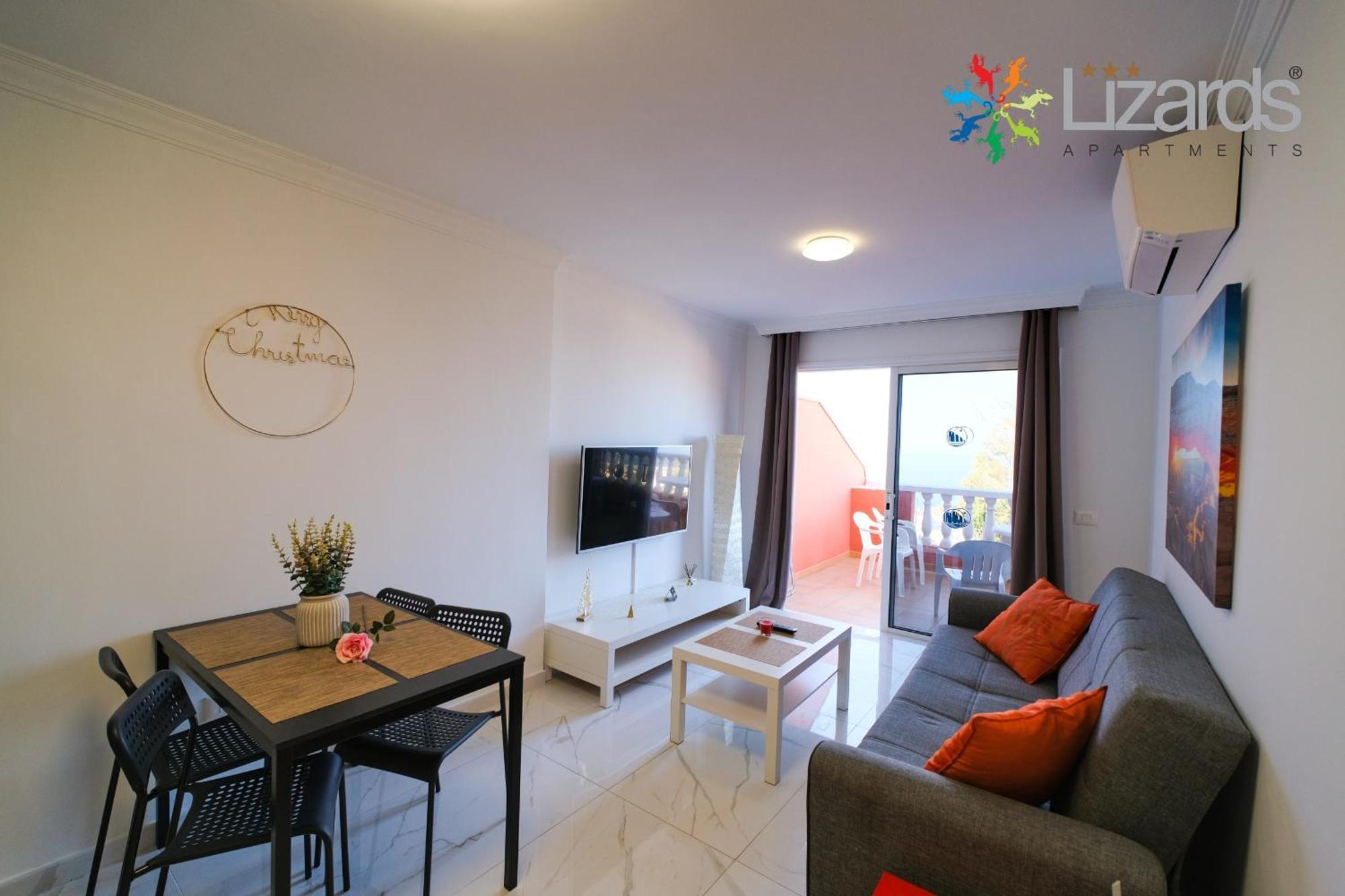 7Lizards - Ocean View Apartments Puerto de Santiago  Luaran gambar