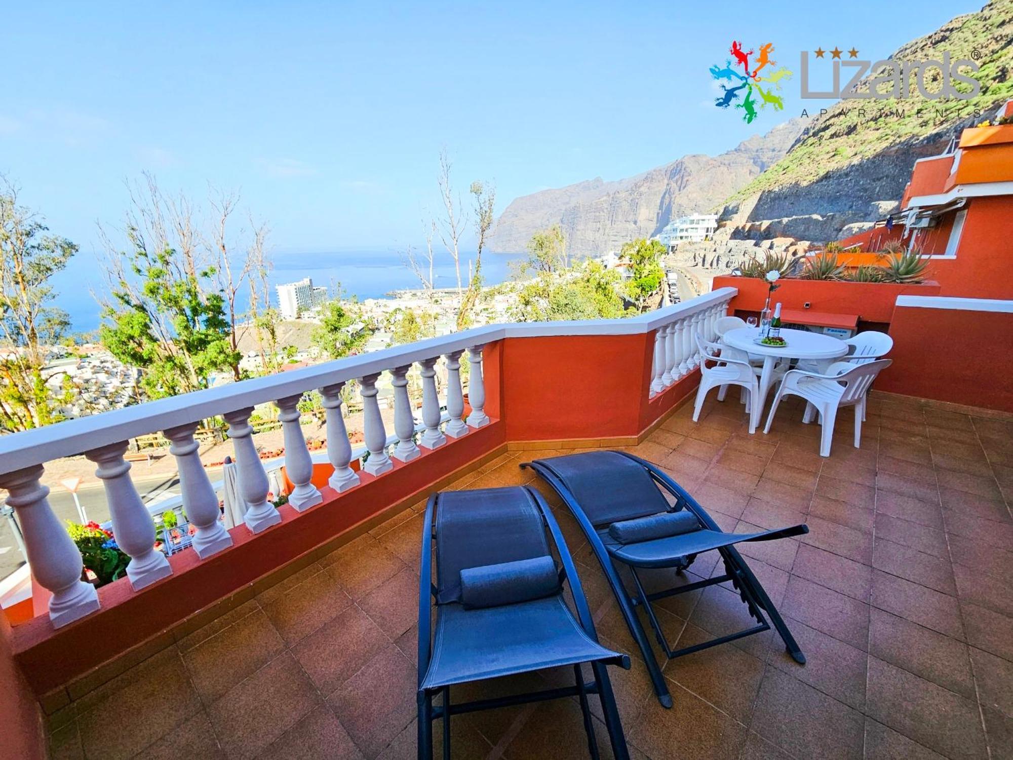 7Lizards - Ocean View Apartments Puerto de Santiago  Luaran gambar