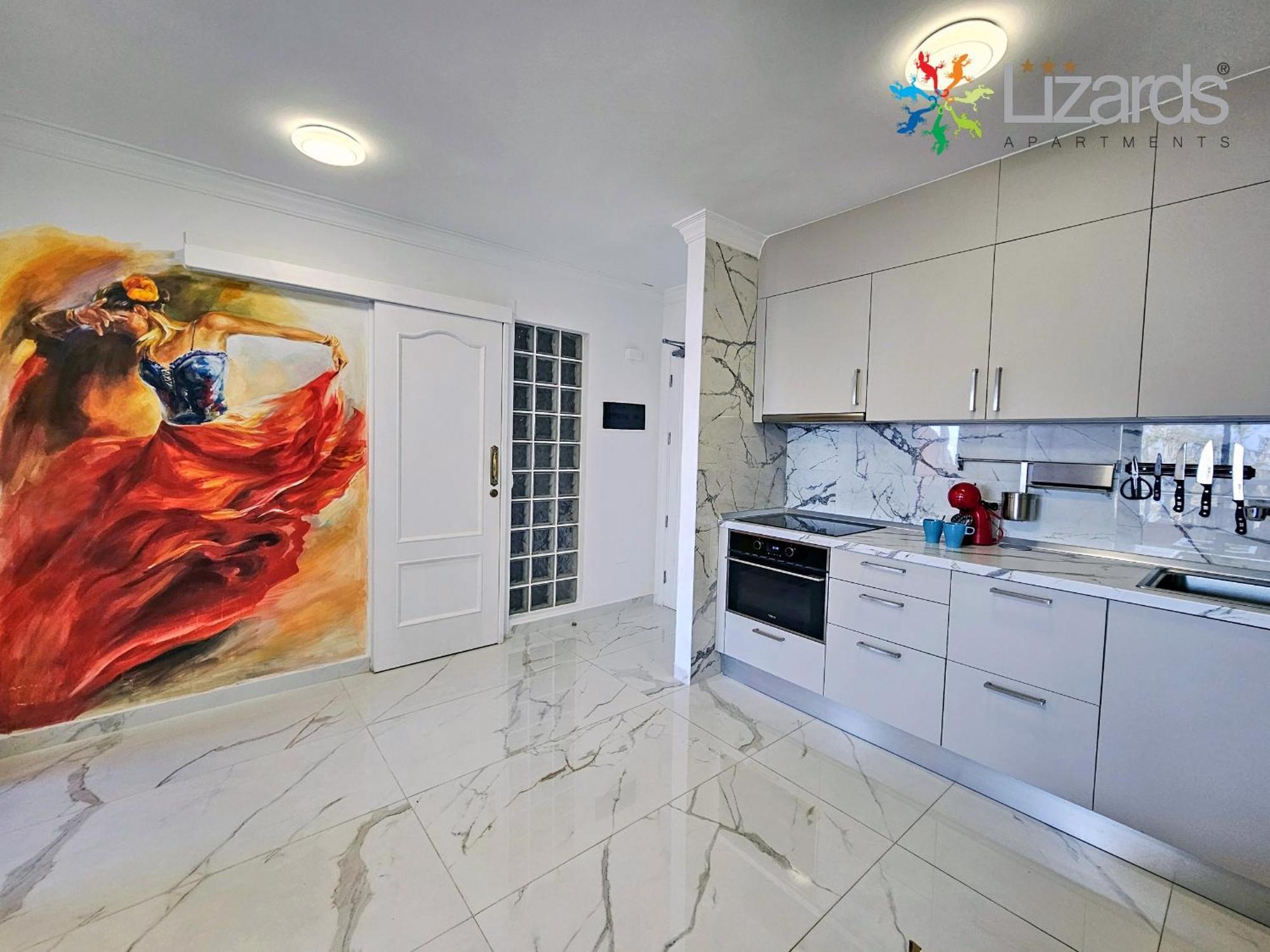 7Lizards - Ocean View Apartments Puerto de Santiago  Luaran gambar
