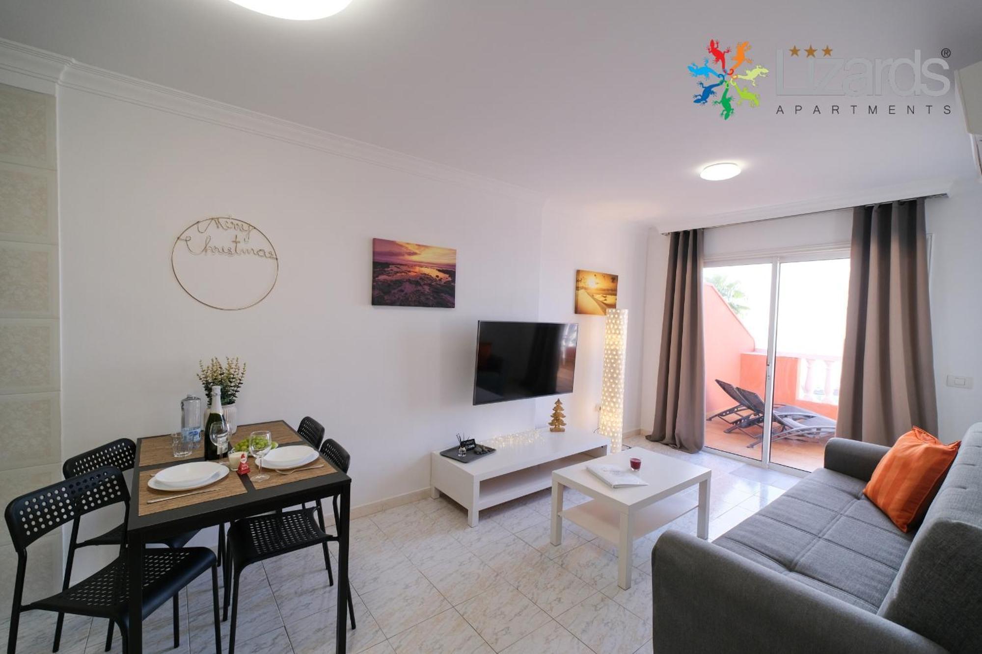 7Lizards - Ocean View Apartments Puerto de Santiago  Luaran gambar
