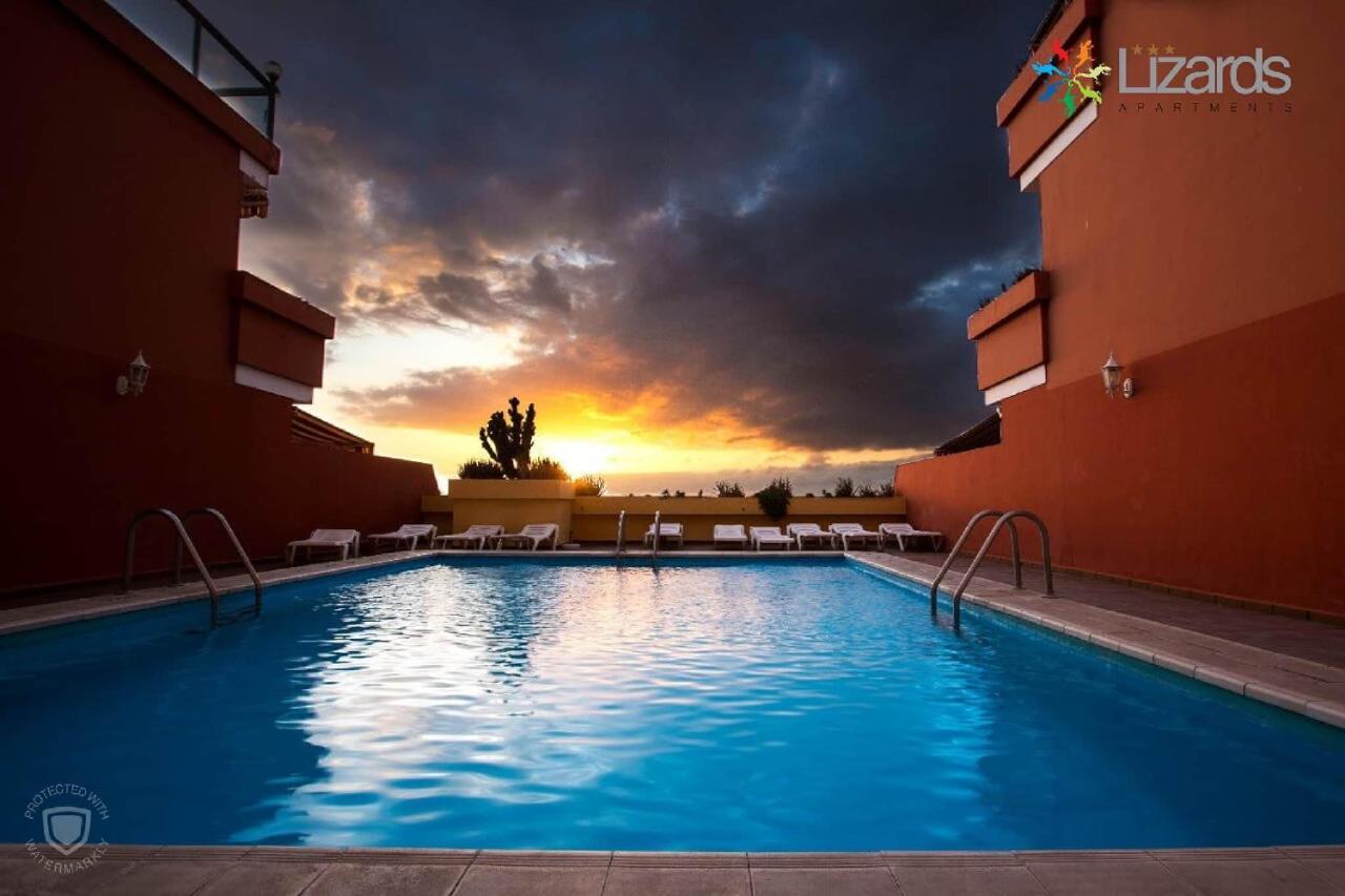 7Lizards - Ocean View Apartments Puerto de Santiago  Luaran gambar